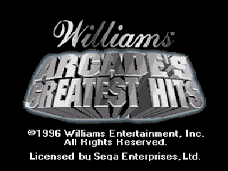 Williams Arcade's Greatest Hits screenshot 3 for Sega Genesis